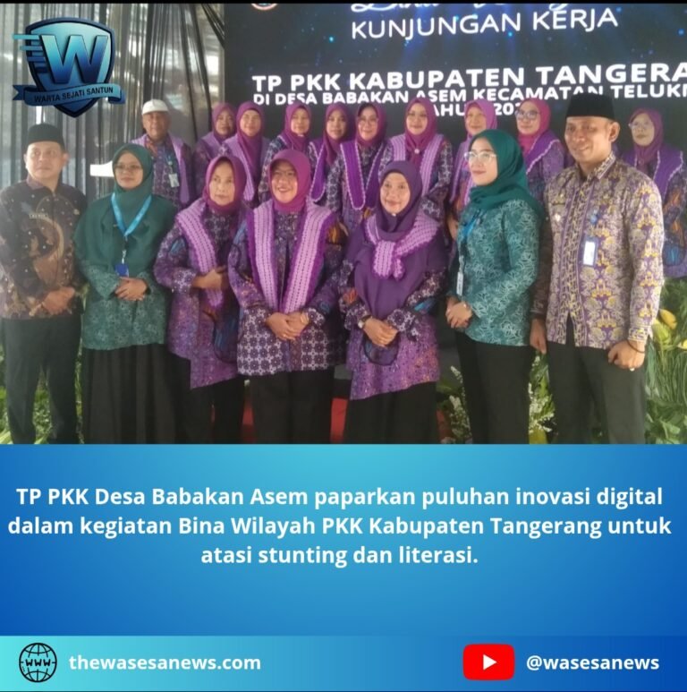 Inovasi TP PKK Desa Babakan Asem Teluknaga. - thewasesanews.com