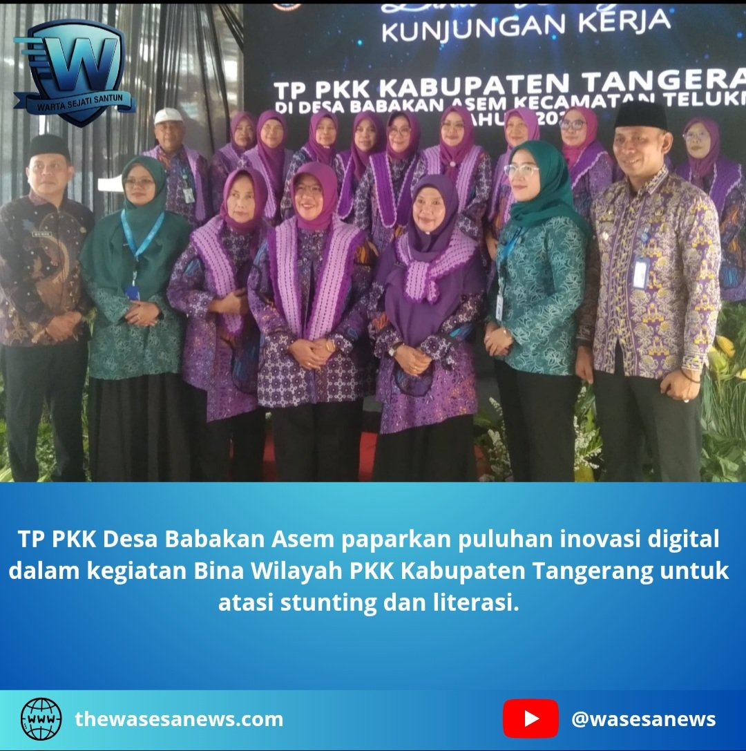 Inovasi TP PKK Desa Babakan Asem Teluknaga. - thewasesanews.com