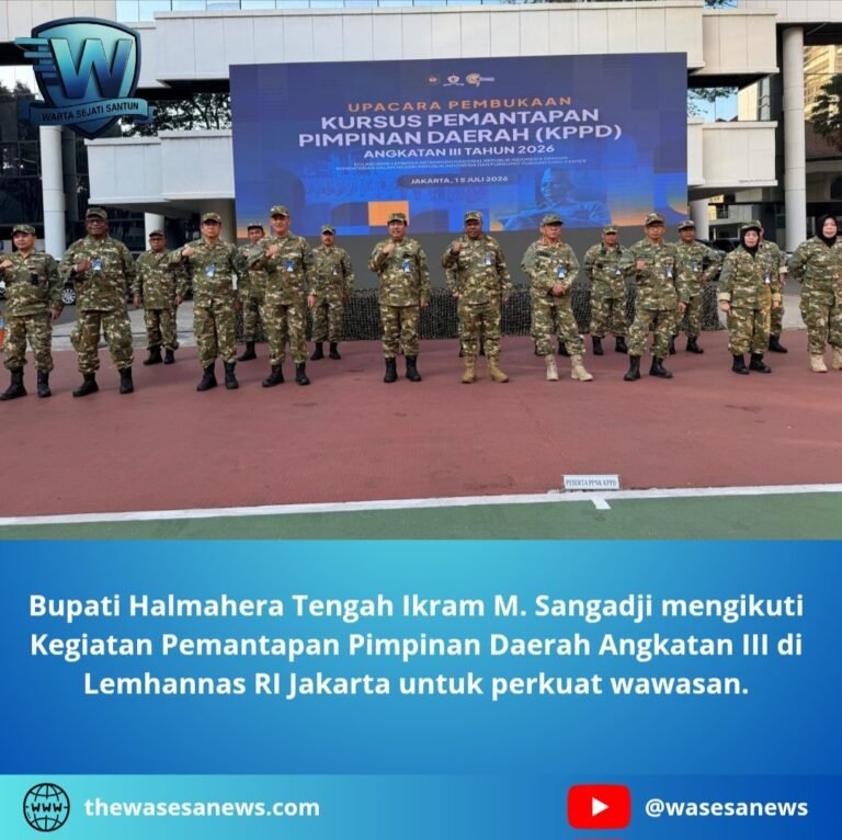 Bupati Ikram M. Sangadji Ikuti KPPD Lemhannas. - thewasesanews.com