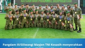 Penghargaan Kodam III/Siliwangi untuk Prajurit Berprestasi. - thewasesanews.com