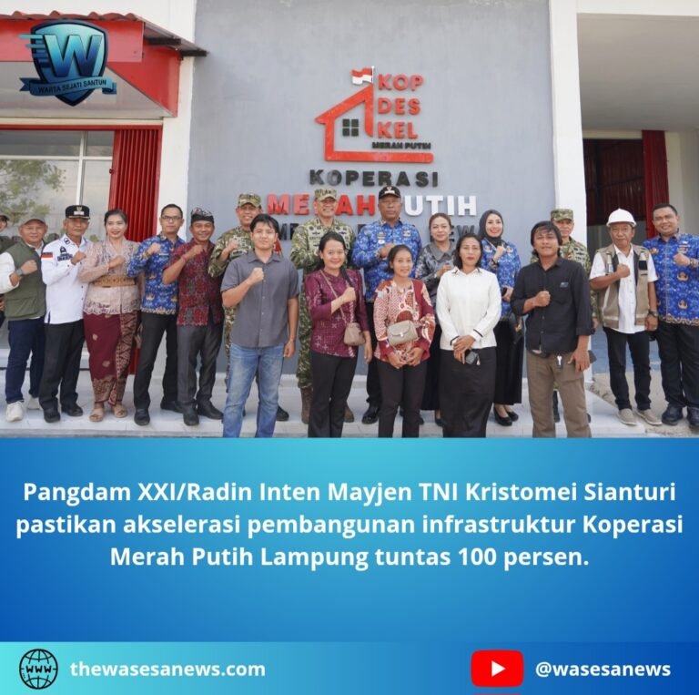 Koperasi Merah Putih Lampung Capai Target. - thewasesanews.com