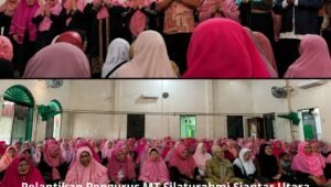 Pelantikan Pengurus MT Silaturahmi Siantar Utara. - thewasesanews.com
