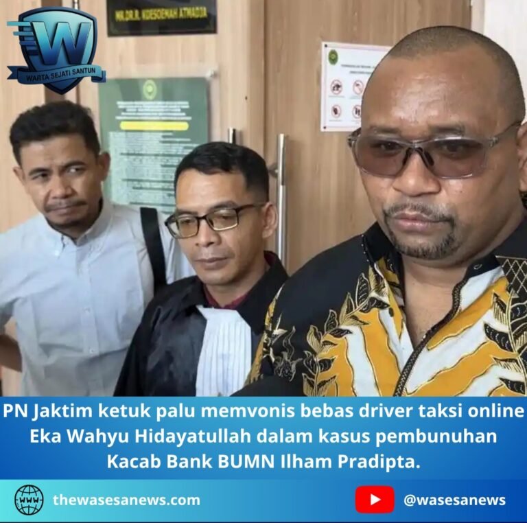 Vonis Bebas Driver Taksi Online Kasus Kacab BUMN. - thewasesanews.com