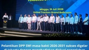 Pelantikan DPP SWI Masa Bakti 2026-2031. - thewasesanews.com