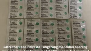 Pengedar Obat Keras di Sepatan Diringkus Polresta Tangerang. - thewasesanews.com