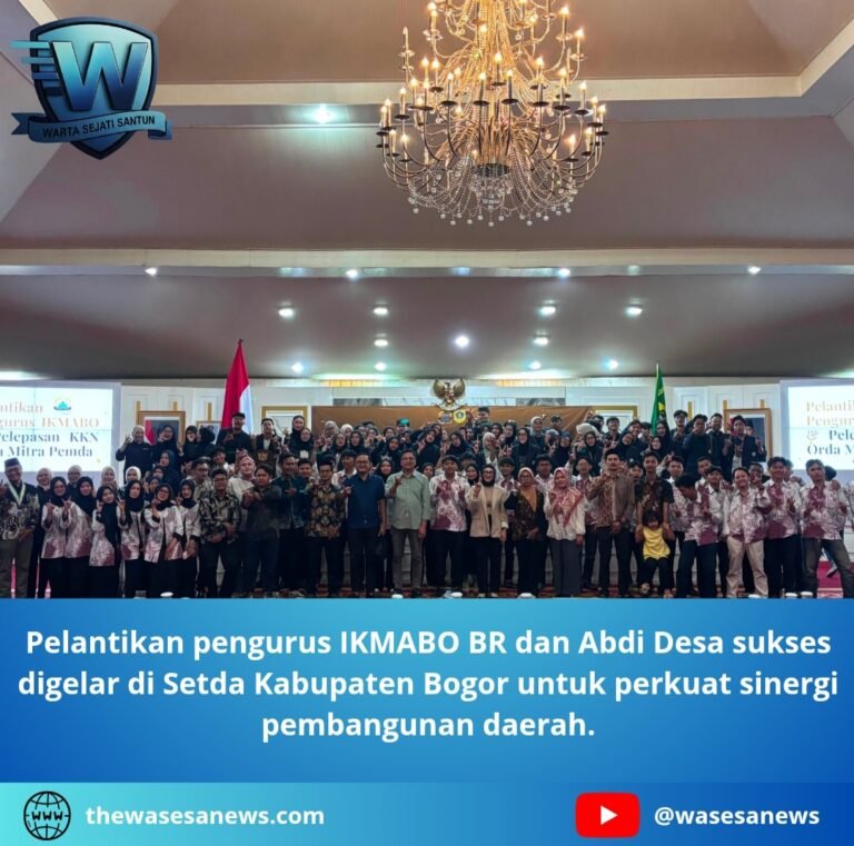 Pelantikan Pengurus IKMABO BR dan Abdi Desa. - thewasesanews.com