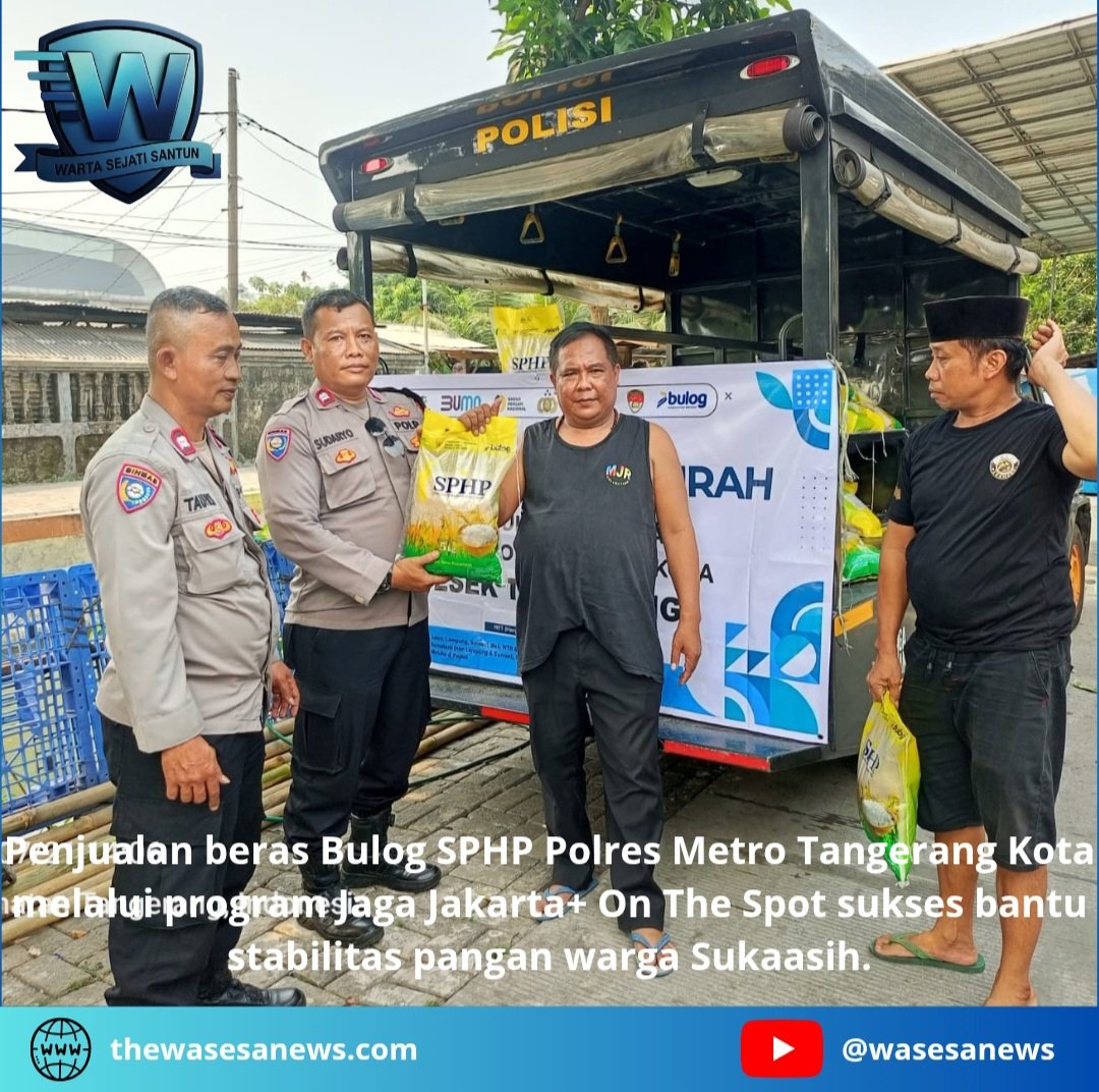 Penjualan Beras Bulog SPHP Polres Metro Tangerang Kota. - thewasesanees.com