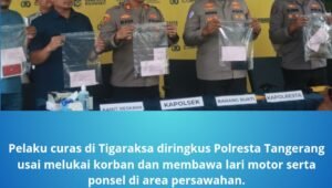 Pelaku Curas di Tigaraksa Diringkus Polresta Tangerang. - thewasesanews.com