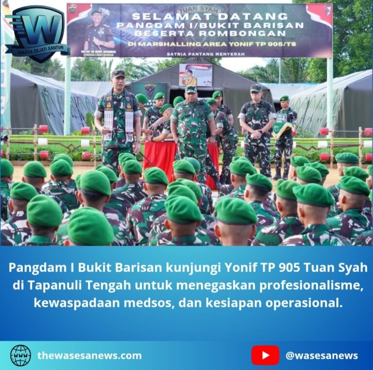 Pangdam I Bukit Barisan Kunjungi Yonif TP 905 Tuan Syah. - thewasesanews.com