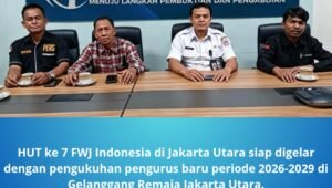 HUT ke 7 FWJ Indonesia di Jakarta Utara. - thewasesanews.com