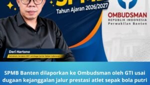 SPMB Banten Dilaporkan ke Ombudsman Kasus Atlet Berprestasi. - thewasedanews.com