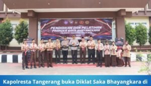 Kapolresta Tangerang Buka Diklat Saka Bhayangkara. - thewasesanews.com