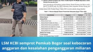 LSM KCBI Semprot Pemkab Bogor Soal Kebocoran Anggaran. - thewasesanews.com
