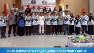 PGRI Halmahera Tengah Gelar Konkerkab I. - thewasesanews.com