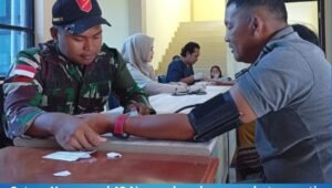 Satgas Yonarmed 13 Nanggala Gelar Pengobatan Gratis Sintang. - thewasesanews.com