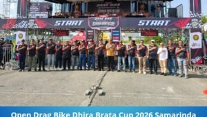 Open Drag Bike Dhira Brata Cup 2026 Samarinda. - thewasesanews.com