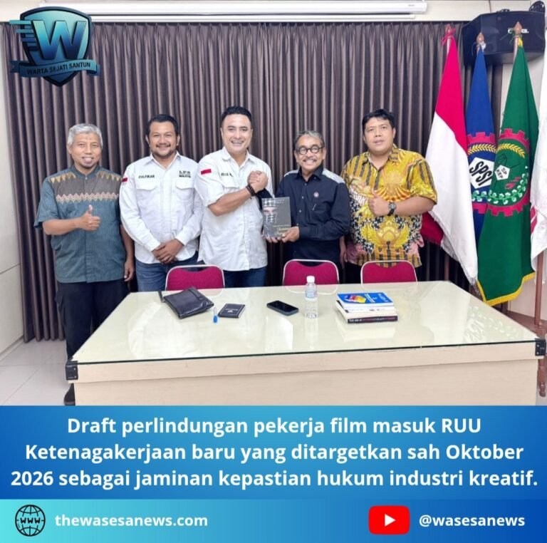 Draft Perlindungan Pekerja Film Masuk RUU Ketenagakerjaan. - thewasesanews.com