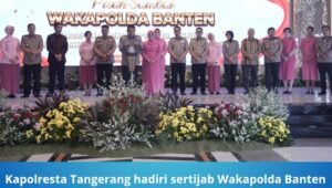 Kapolresta Tangerang Hadiri Sertijab Wakapolda Banten. - thewasesanews.com