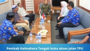Pemkab Halmahera Tengah Buka Akses Jalan TPU Yamamoto. - thewasesanews.com