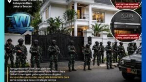 Penjagaan Ketat Kediaman Jampidsus Oleh TNI Bersenjata Lengkap. - thewasesanews.com
