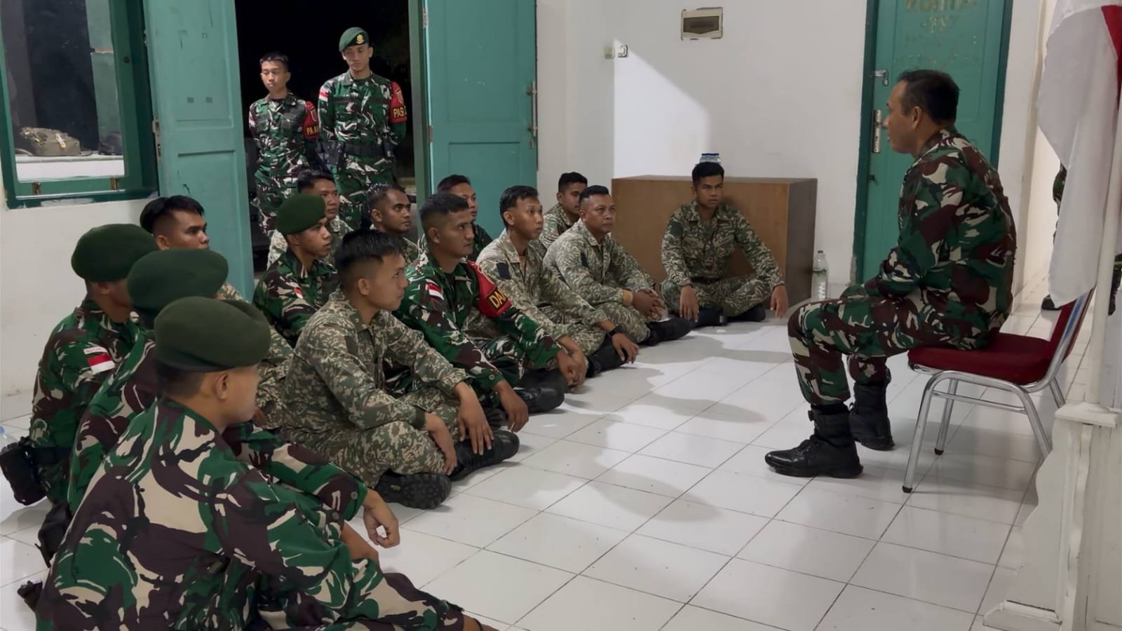 Dankolakopsrem 121 ABW Inspeksi Satgas Pamtas Yonarmed 13 Nanggala. - thewasesanews.com