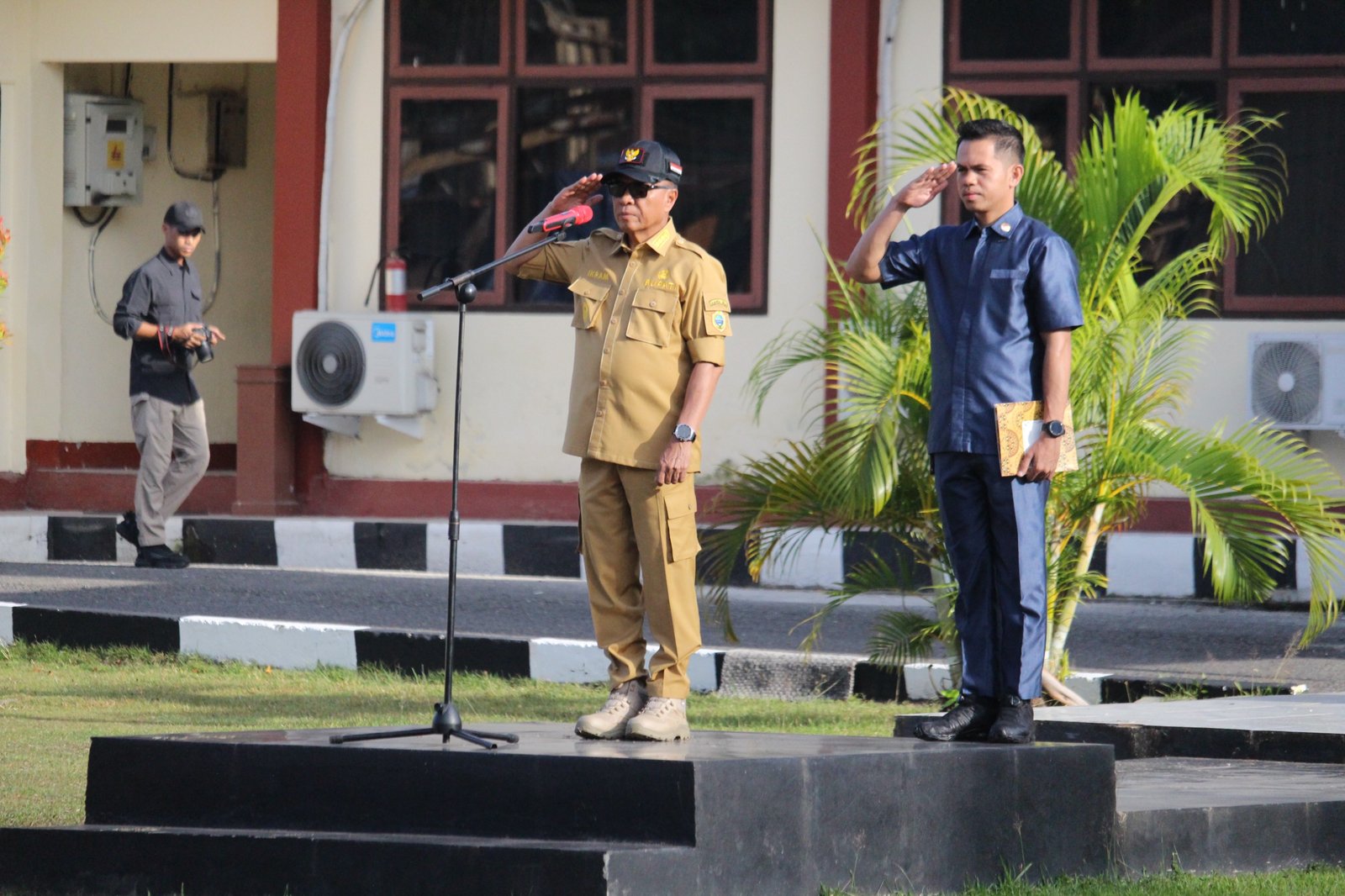 Polres Halteng Gelar Apel Siaga Karhutla. - thewasesanews.com