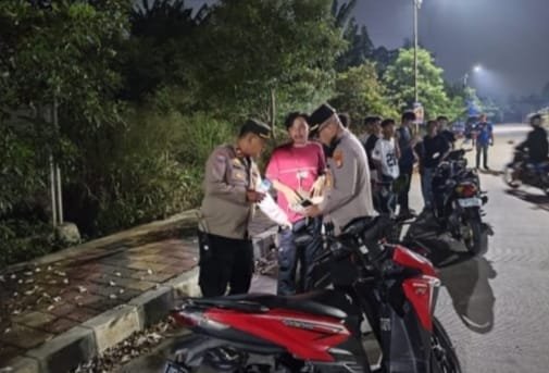 polsek pinang razia stasioner cegah 3c. - thewasesanews.com