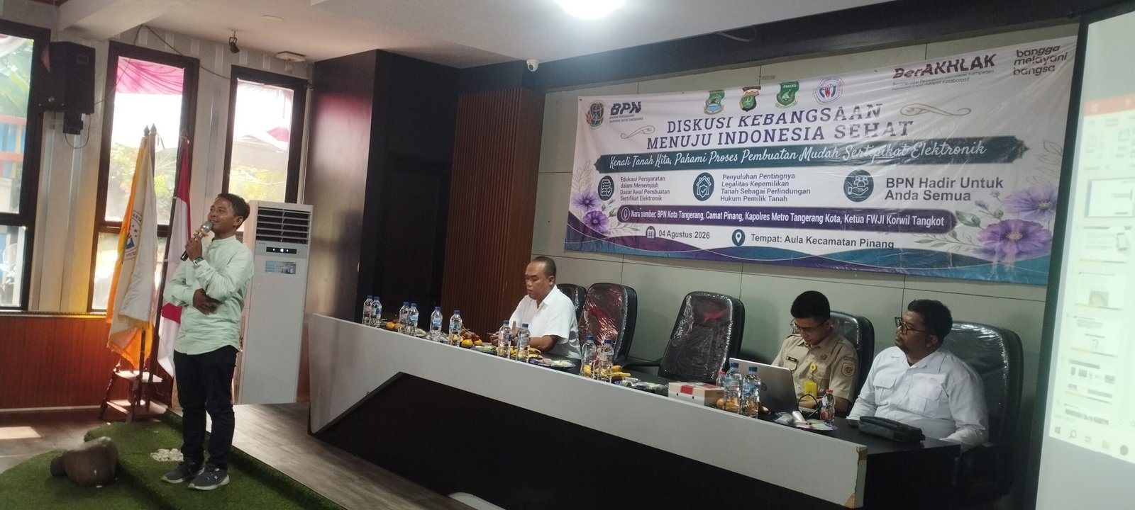 bpn kota tangerang edukasi sertifikat elektronik. - thewasesanews.com