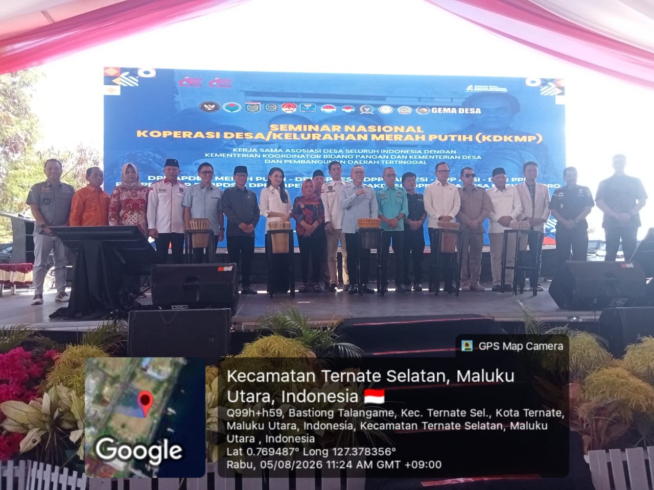 bupati ikram hadiri seminar kdkmp. - thewasesanews.com