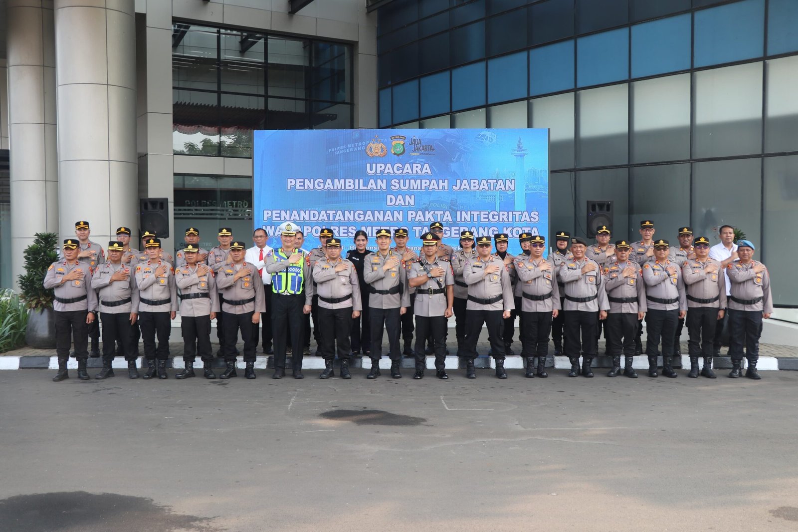 wakapolres metro tangerang kota resmi dilantik. - thewasesanews.com