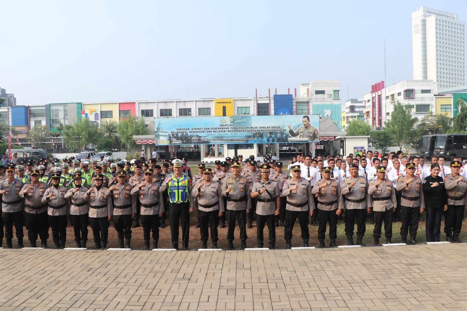 wakapolres metro tangerang kota resmi dilantik. - thewasesanews.com