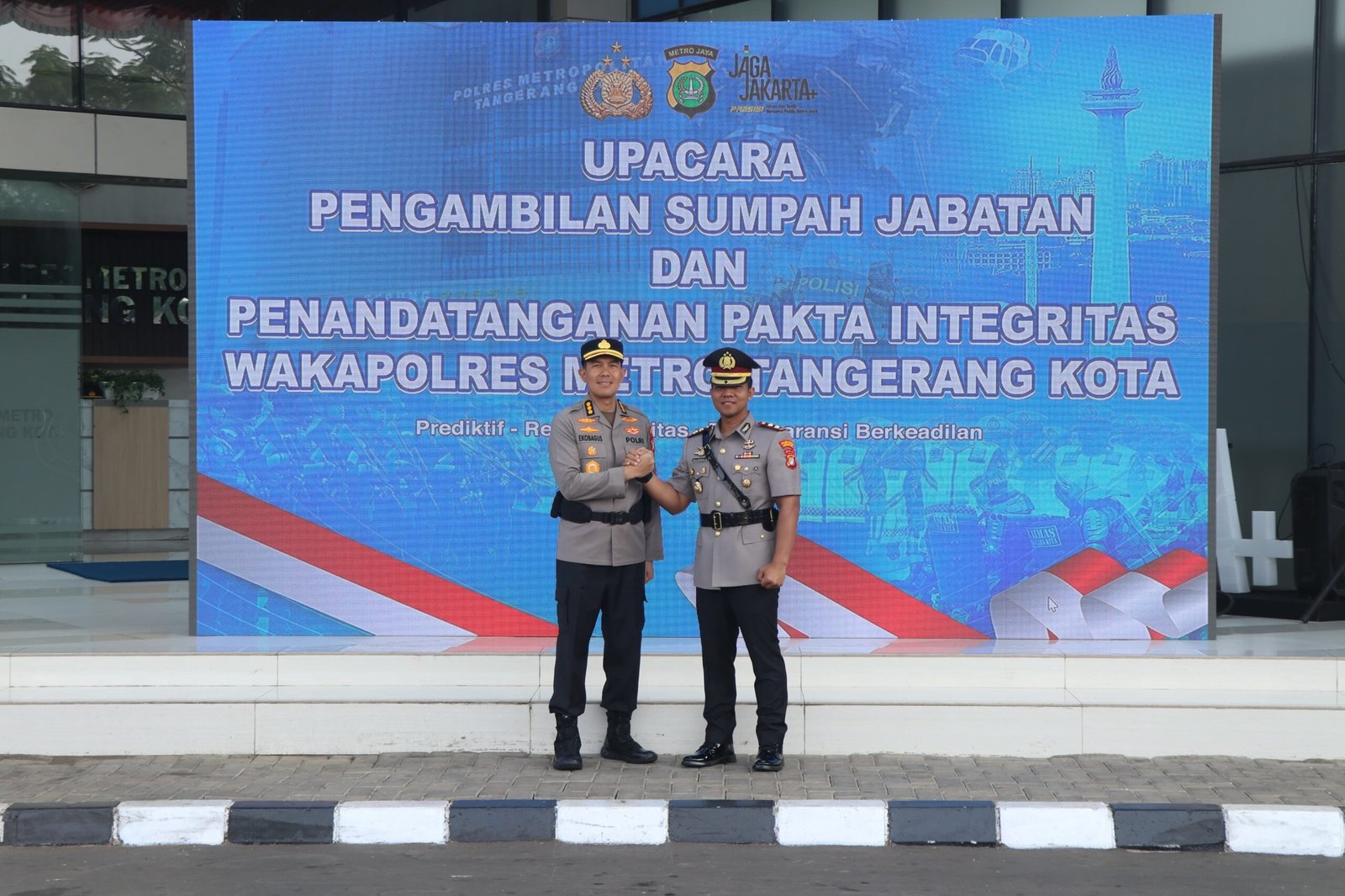 wakapolres metro tangerang kota resmi dilantik. - thewasesanews.com
