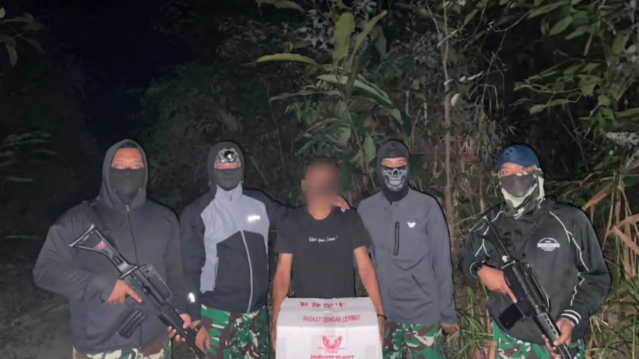 satgas yonarmed 13 nanggala gagalkan penyelundupan miras ilegal. - thewasesanews.com