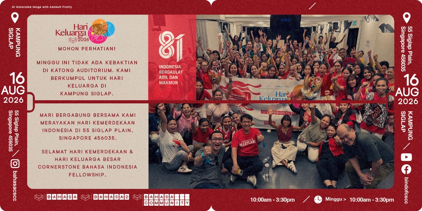 tki di singapura meriahkan hut ri ke 81. - thewasesanews.com
