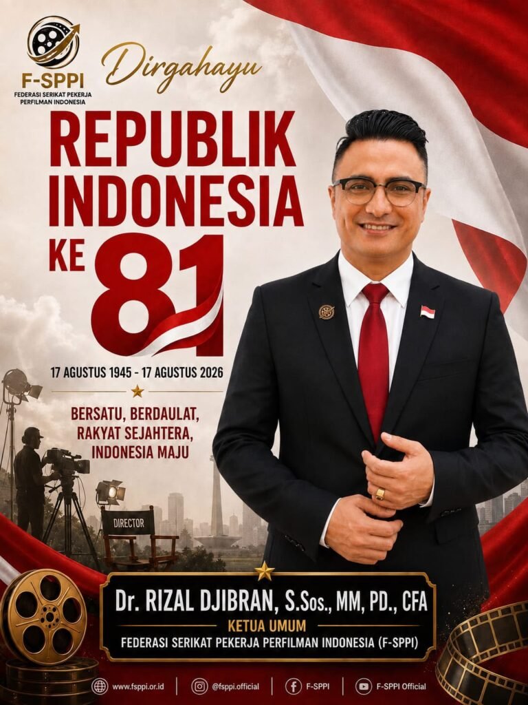 Perlindungan pekerja film indonesia harus menjadi agenda nasional guna menjamin kesejahteraan, keselamatan, dan hak dasar 200 ribu pekerja kreatif. - thewasesanews.com
