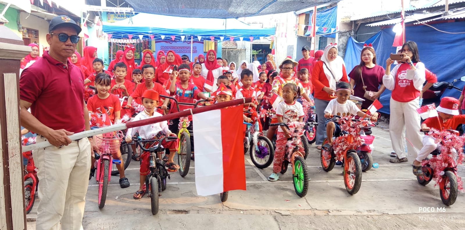 karnaval dan lomba kemerdekaan hut ri ke 81 di kamal kalideres. - thewasesanews.com