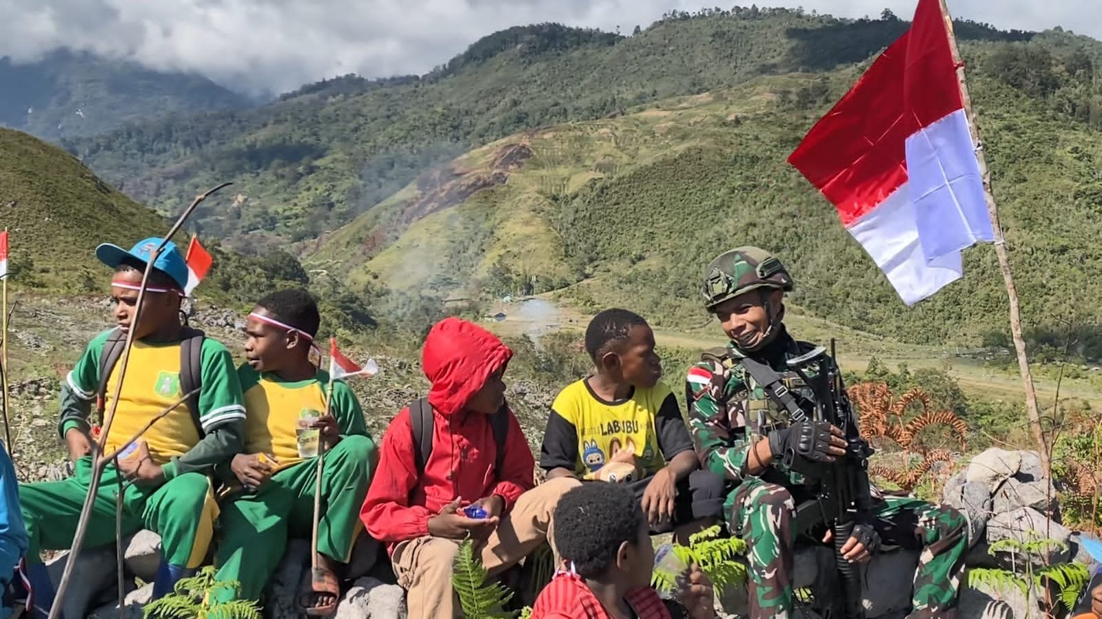 semangat kemerdekaan hut ri ke 81 menggema di papua. - thewasesanews.com