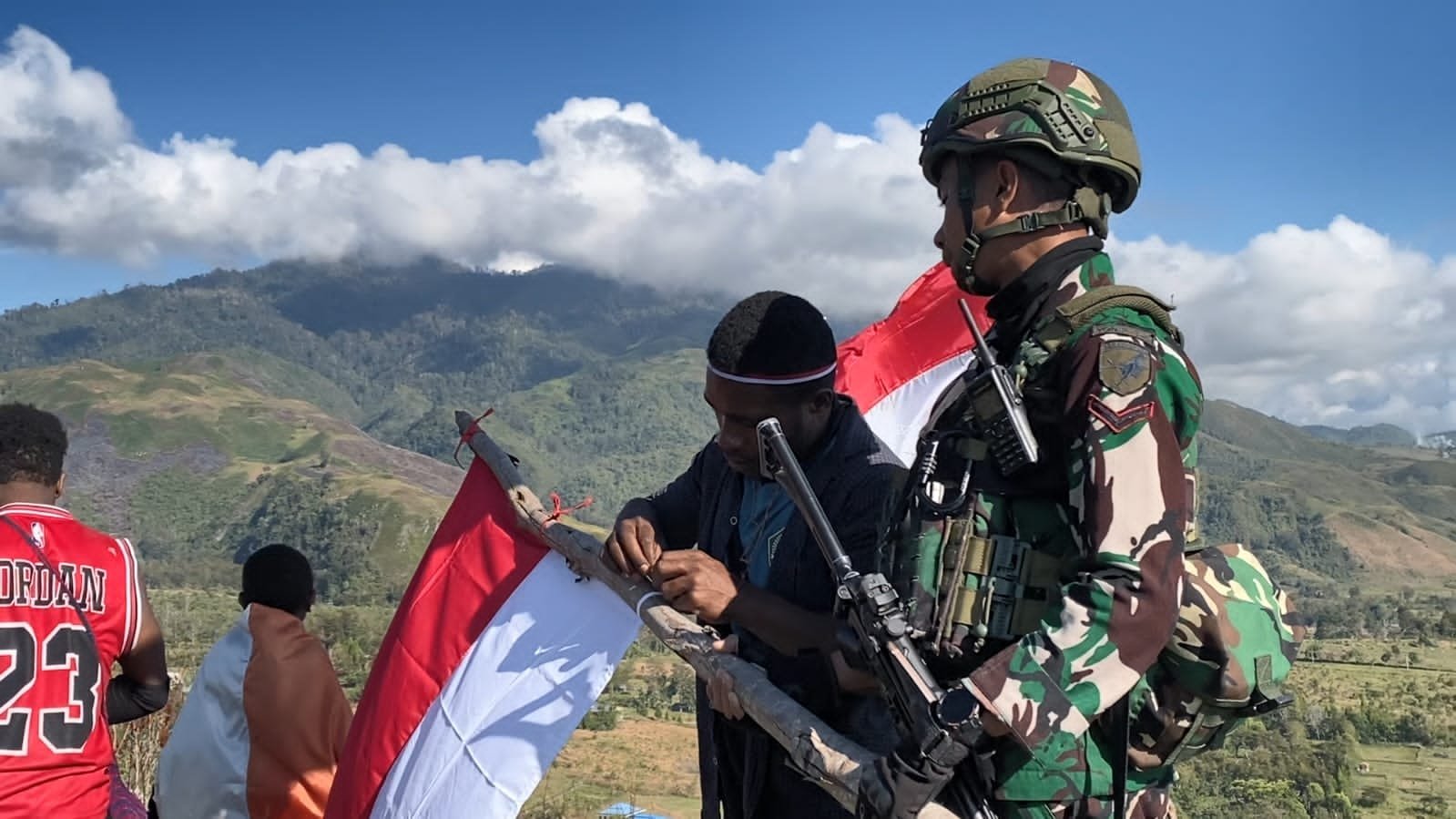 semangat kemerdekaan hut ri ke 81 menggema di papua. - thewasesanews.com