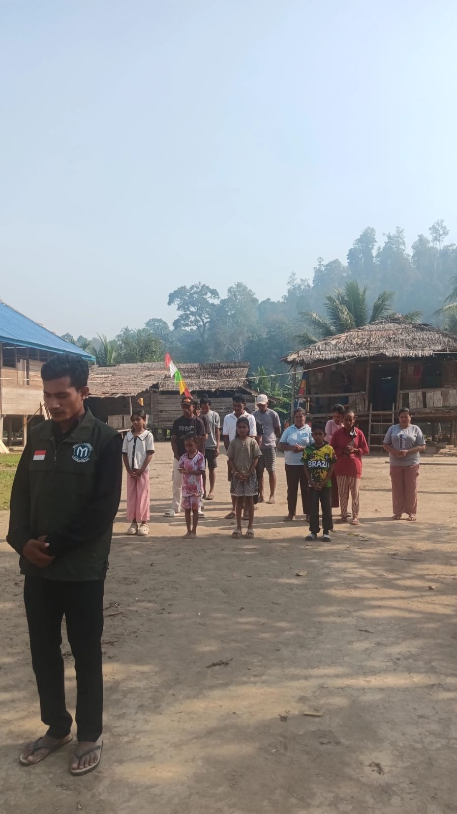 warga dusun kulo gelar upacara bendera hut ri 81 perdana. - thewasesanews.com