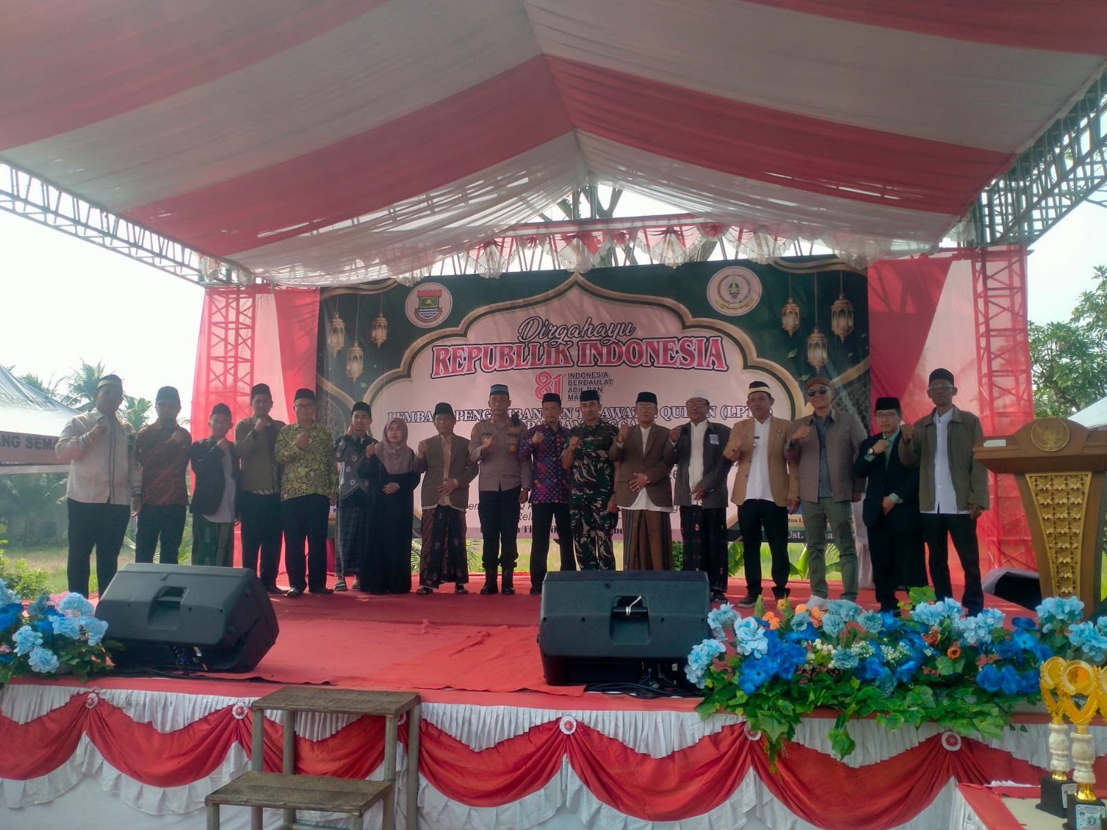 kapolsek mauk hadiri mtq desa patramanggala. - thewasedanews.com
