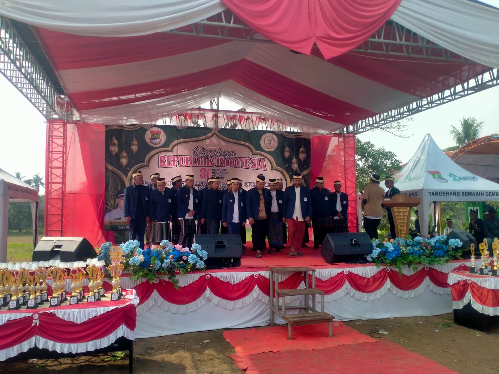 kapolsek mauk hadiri mtq desa patramanggala. - thewasesanews.com