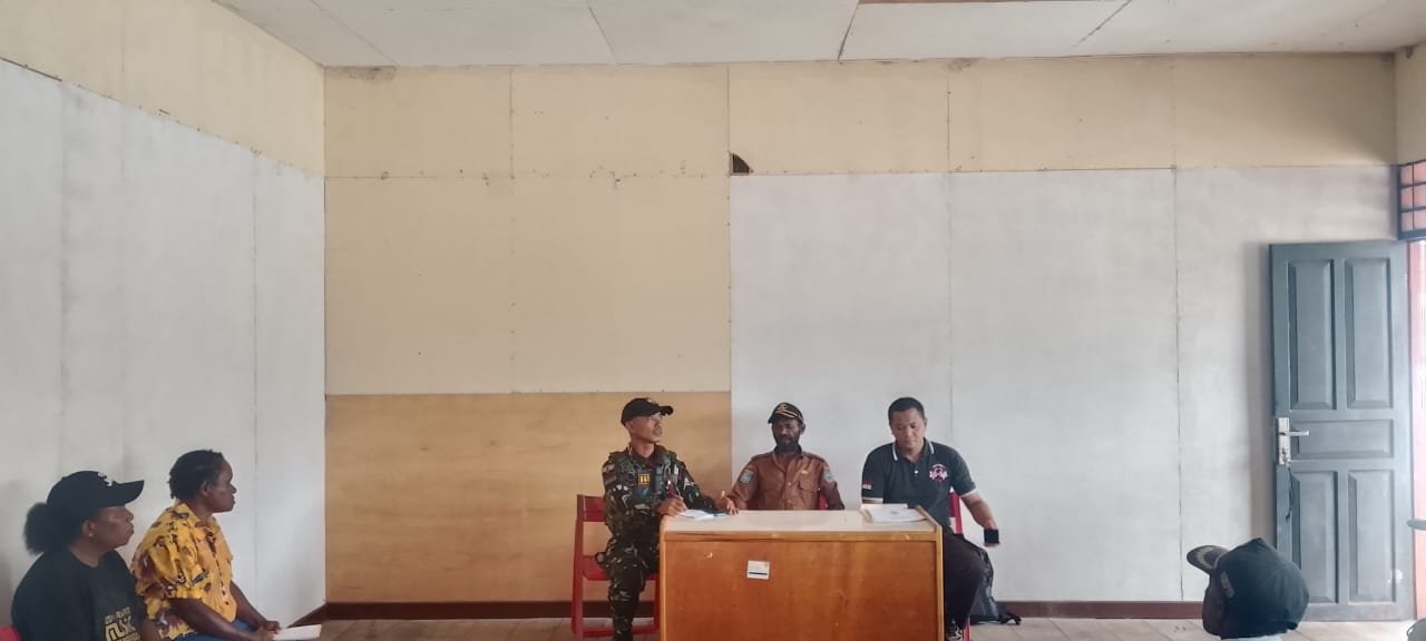 satgas yonif 645 gty karya bakti di apalapsili. - thewasesanews.com