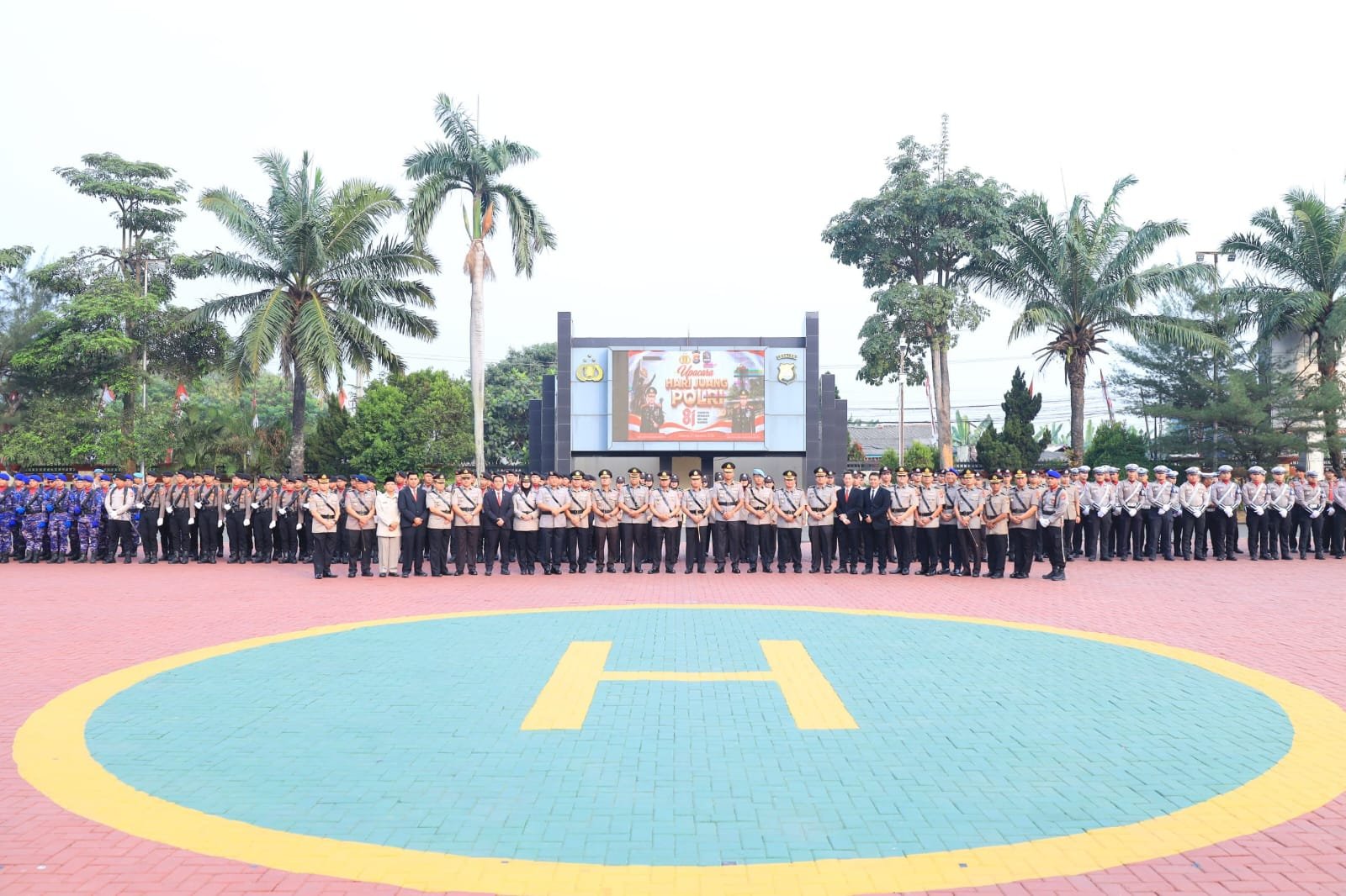 kapolda banten pimpin upacara hari juang polri. - thewasesanews.com
