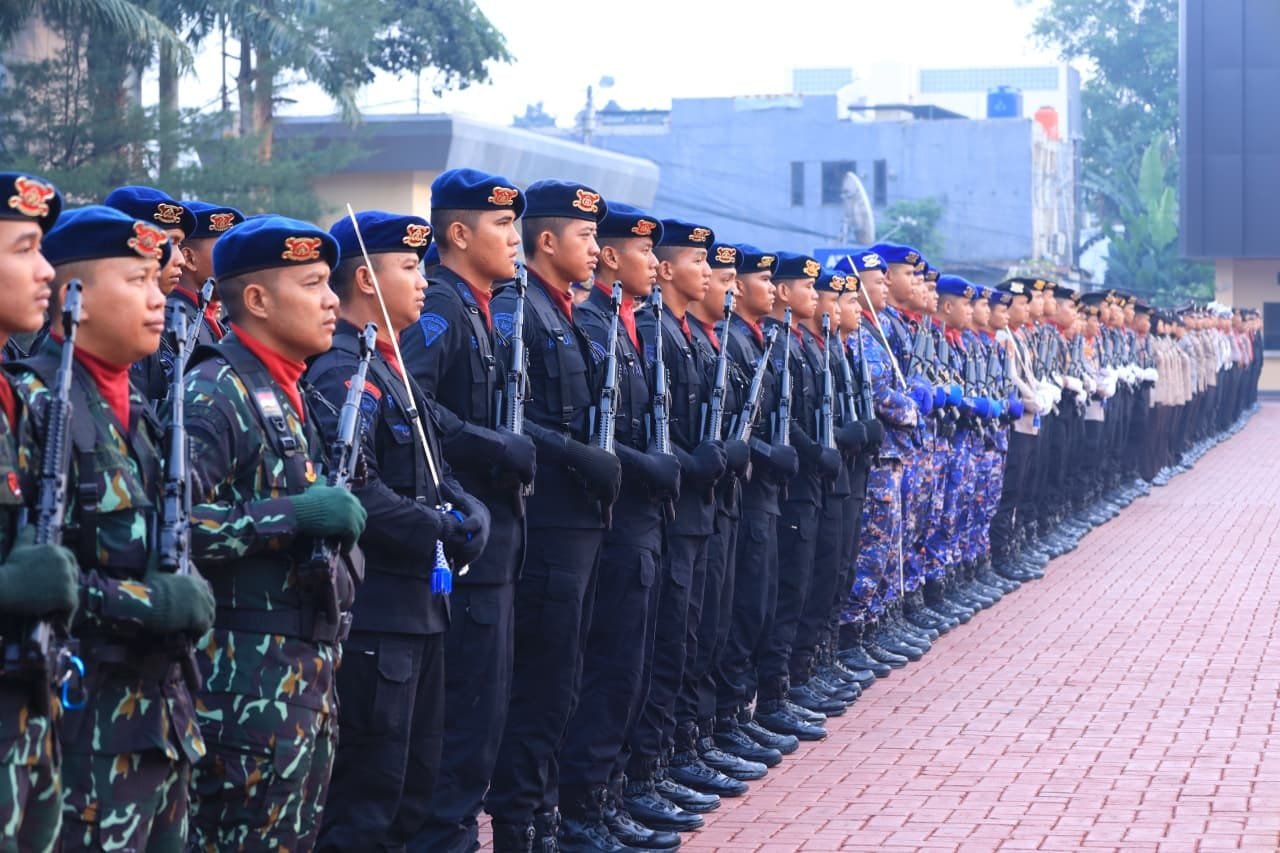kapolda banten pimpin upacara hari juang polri. - thewasesanews.com