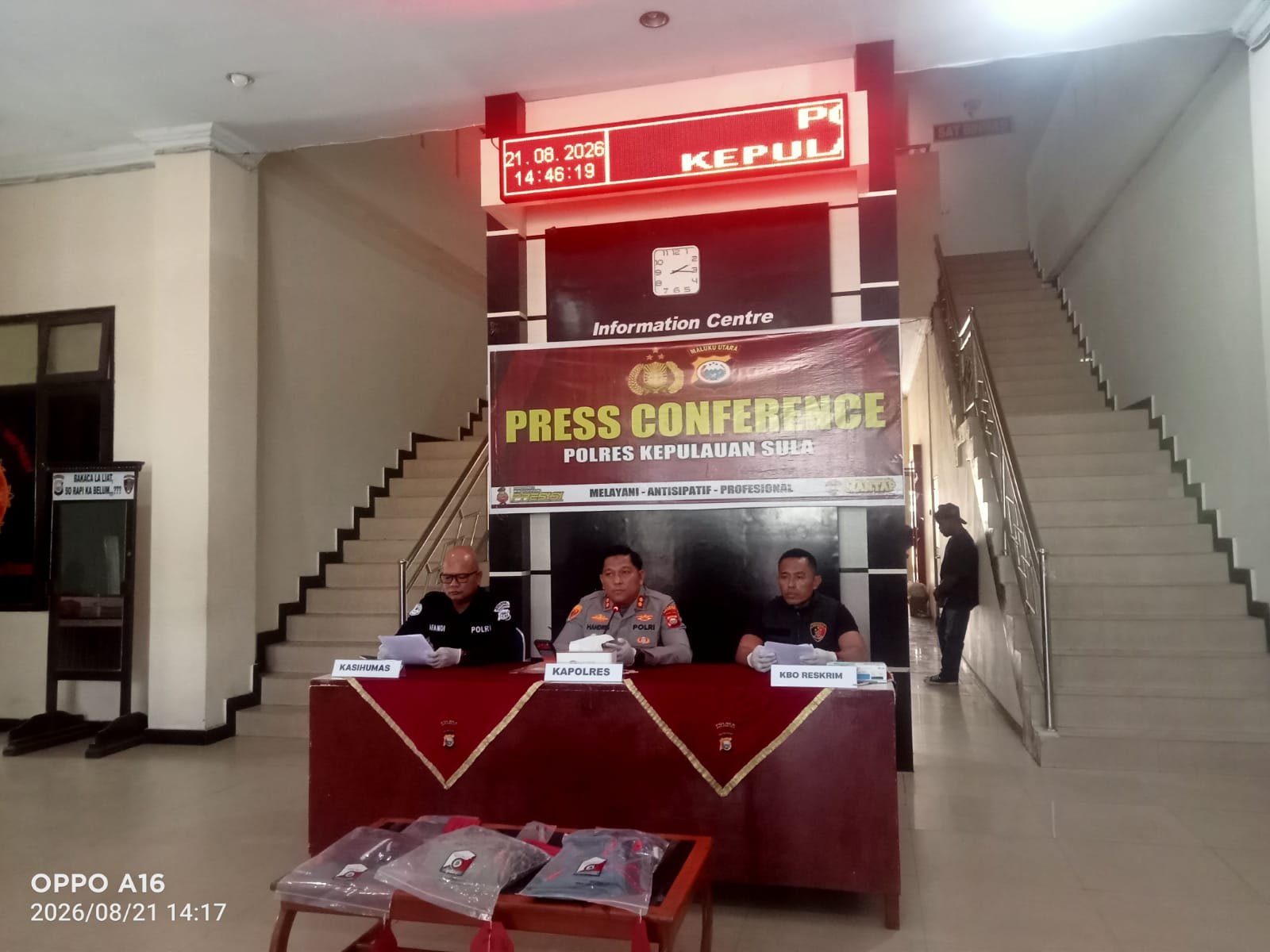 polres kepulauan sula ungkap pembunuhan riswan umasugi. - thewasesanews.com