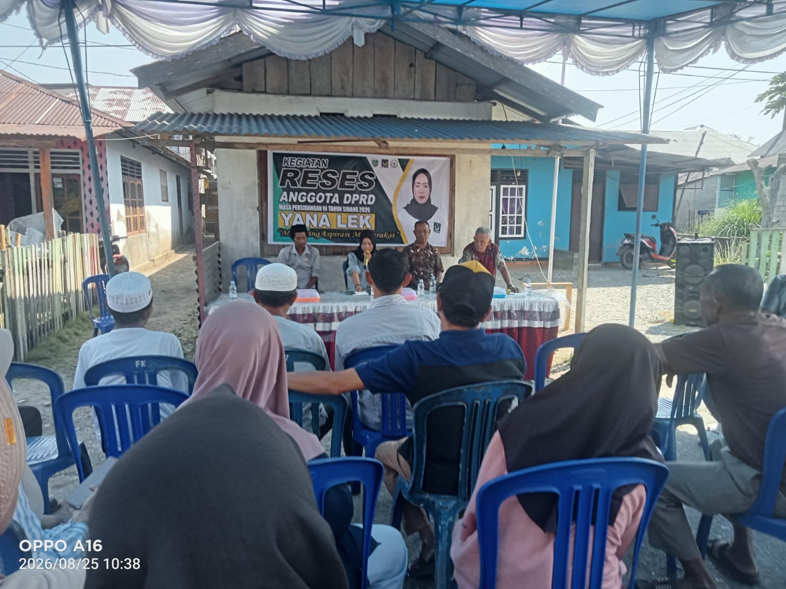 yana lek reses dprd kepulauan sula. - thewasesanews.com