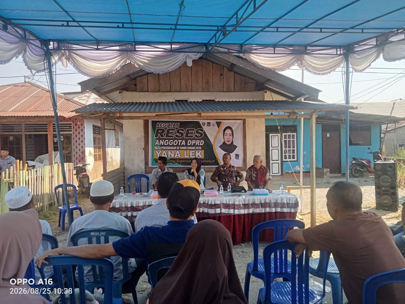 yana lek reses dprd kepulauan sula. - thewasesanews.com