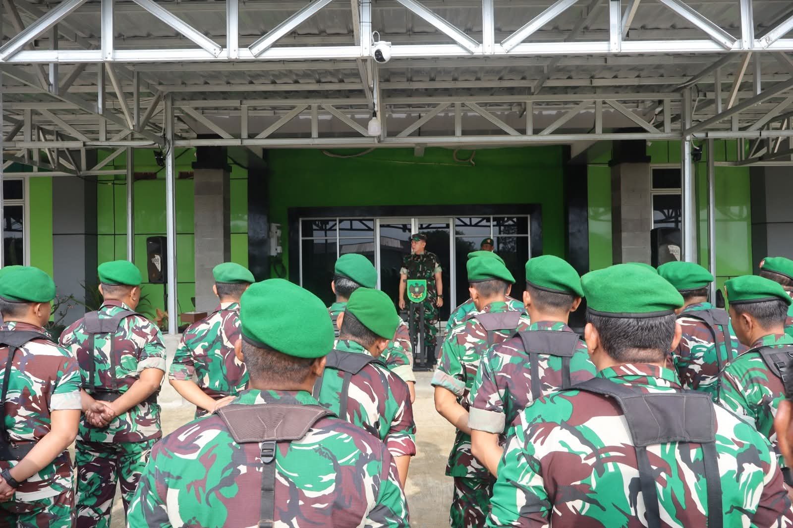 kodim 0411 metro siagakan personel karhutla. - thewasesanews.com