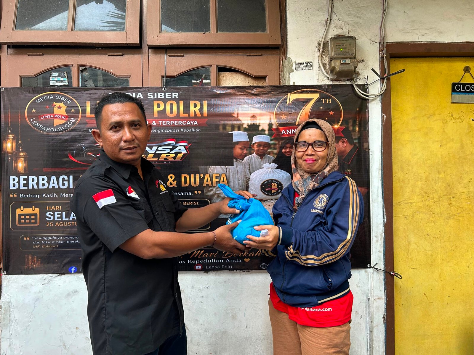 hut ke-7 media lensa polri. - thewasesanews.com