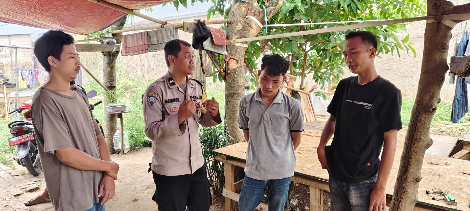 bhabinkamtibmas polresta tangerang perkuat pengawasan anak. - thewasesanews.com